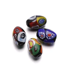 10x16mm Oval Caned Fiori