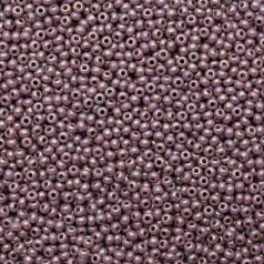 Czech Seed Beads, 10/0 – Opaque Rainbow Violet (loose)