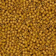 Miyuki Delica - 11/0 - Matte Opaque Mustard  DB-665