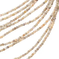 Yellow Amazonite Small Round 3mm