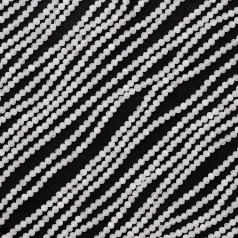 B Grade White Moonstone Facete Round 2mm