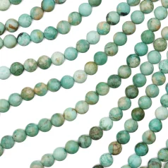 Peru Turquoise Round 6mm