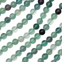 Rainbow Fluorite 8mm Round B Grade