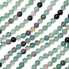 Rainbow Fluorite 6mm Round B Grade