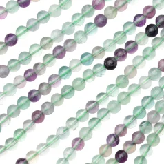 Rainbow Fluorite Round 6mm