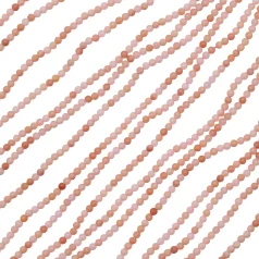 Pink Aventurine  Small Round 2mm