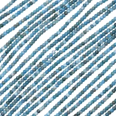 Apatite Faceted Rondelle 2x3mm