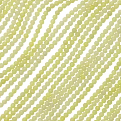 Lemon Jade Small Round 3mm