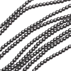A Grade Hematite Rounds 4mm