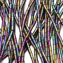 Hematite Drum Beads 2x4mm