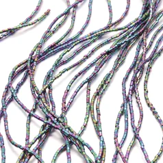 Plated Nonmagnetic Hematite Tubes 2x2mm