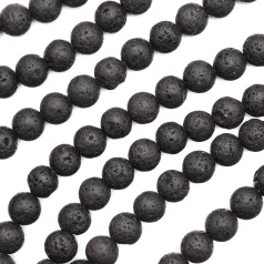 Lava Rock 10mm Round