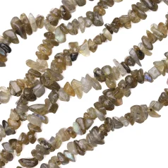 Labradorite Chips, 16 Inches Approx7-11mm