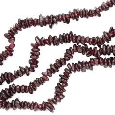 Purple Garnet Chips, 16 Inches Long, Approx 5x7mm