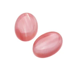Cherry Quartz Oval Cabochon,18x25mm