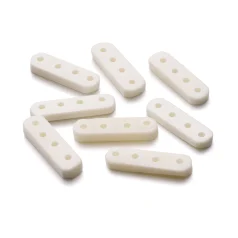 Bone Spacer 4 holes - 25mm - White