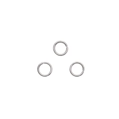 Jump Ring, 5mm Jump Ring Open in 21 Gauge – Stainless Steel