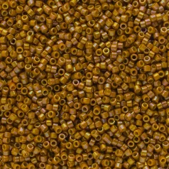 Miyuki Delica - 11/0 - Opaque Glazed Yellow Mustard AB DB-2272