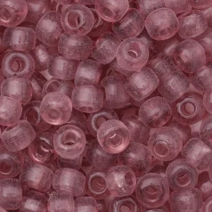Glass Crow Bead - 9mm - Transparent Purple