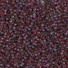 Miyuki Delica - Size 11/0 - Transparent Raspberry AB DB-104