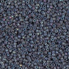 Miyuki Delica - Size 11/0 - Opaque Dark Grey AB DB-132
