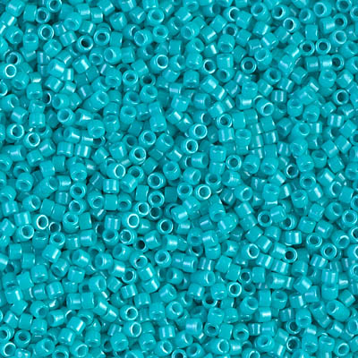 Miyuki Delica - 11/0 - Dyed Opaque Turquoise Green DB-658