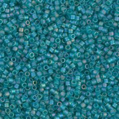 Miyuki Delica - Size 11/0 - Matte Transparent Caribbean Teal AB DB-1283