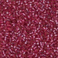 Miyuki Delica - Size 11/0 - Dyed Silverlined Medium Rose DB-1341