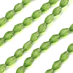 9x6mm OVAL FIREPOLISH-PERIDOT