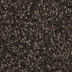 Czech Seed Beads, 10/0 – Crystal, Metallic colour lined Steel (loose)