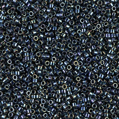 Miyuki Delica - Size 11/0 - Gunmetal Iris DB-6