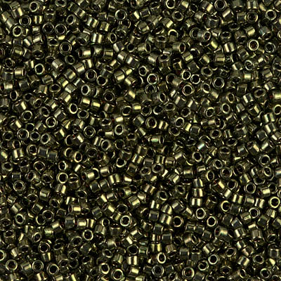Miyuki Delica - Size 11/0 - Metallic Olive DB-11