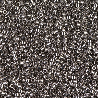 Miyuki Delica - Size 11/0 - Metallic Steel DB-21