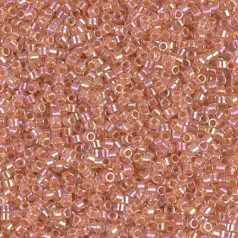 Miyuki Delica - Size 11/0 - Lined Peach AB DB-54