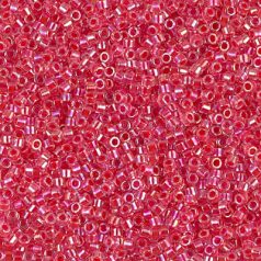 Miyuki Delica - 11/0 - Lined Light Cranberry AB DB-75