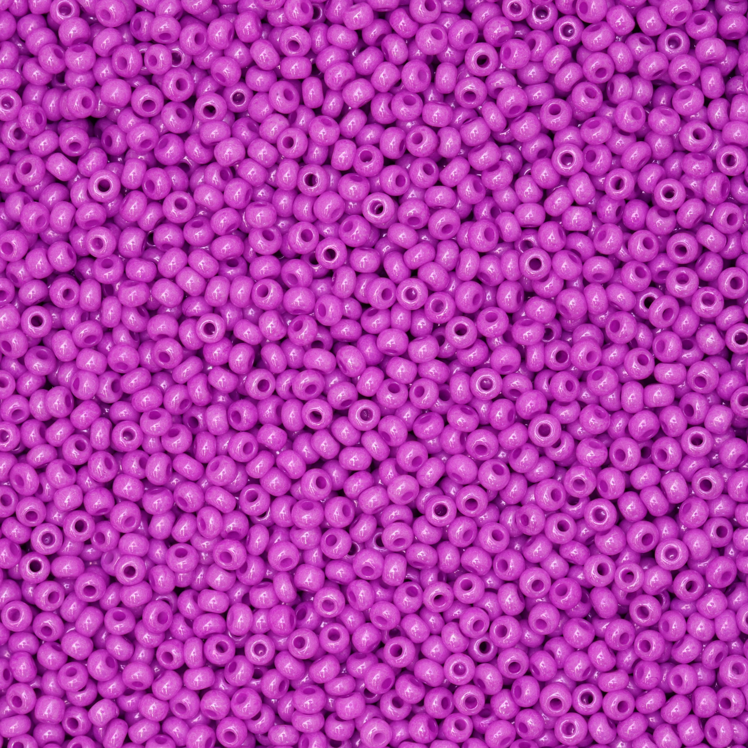 Czech Seed Beads, 11/0 – Opaque Dyed Chalk Violet (loose)
