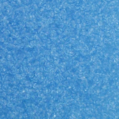 Czech Seed Beads, 10/0 – Transparent Light Blue (loose)