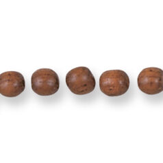 Bead, Bayong Wood Beads, 5mm Round (Hole Size 0.5mm)