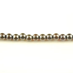 Bead, Dark Red Agate is a Heated and Dyed Gemstone, 4mm Round. Sold per 16-inch Strand