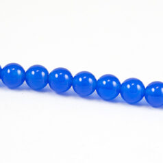 6mm Round - Blue Agate