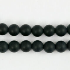 8mm Round - Black Onyx Matte