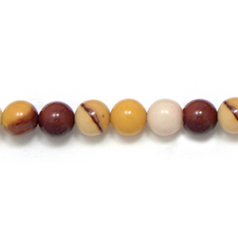 Bead,  Mookaite is a Natural Gemstone, 4mm Round. Sold per 16-inch Strand