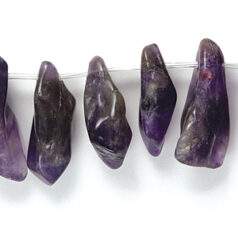 12 - 26mm Drop Rough - Amethyst/Quartz