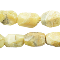 13-15x18mm Baroque Cut-Matte African Opal