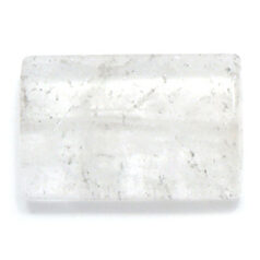 Bead/Pendant, Crystal Quartz Gemstone, 25x35mm Rectangle Wedge