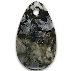 35x60mm Pendant -Ocean Jasper