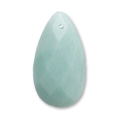 15x28mm Pendant Faceted - Amazonite