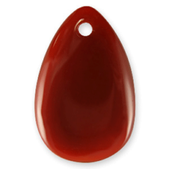 Pendants, Gemstones, Teardrop Shape 35x55mm, Carnelian