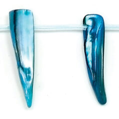 5x30mm Stick - Sky Blue Dyed Shell