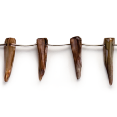 5x30mm Stick - Dark Brown Dyed Shell